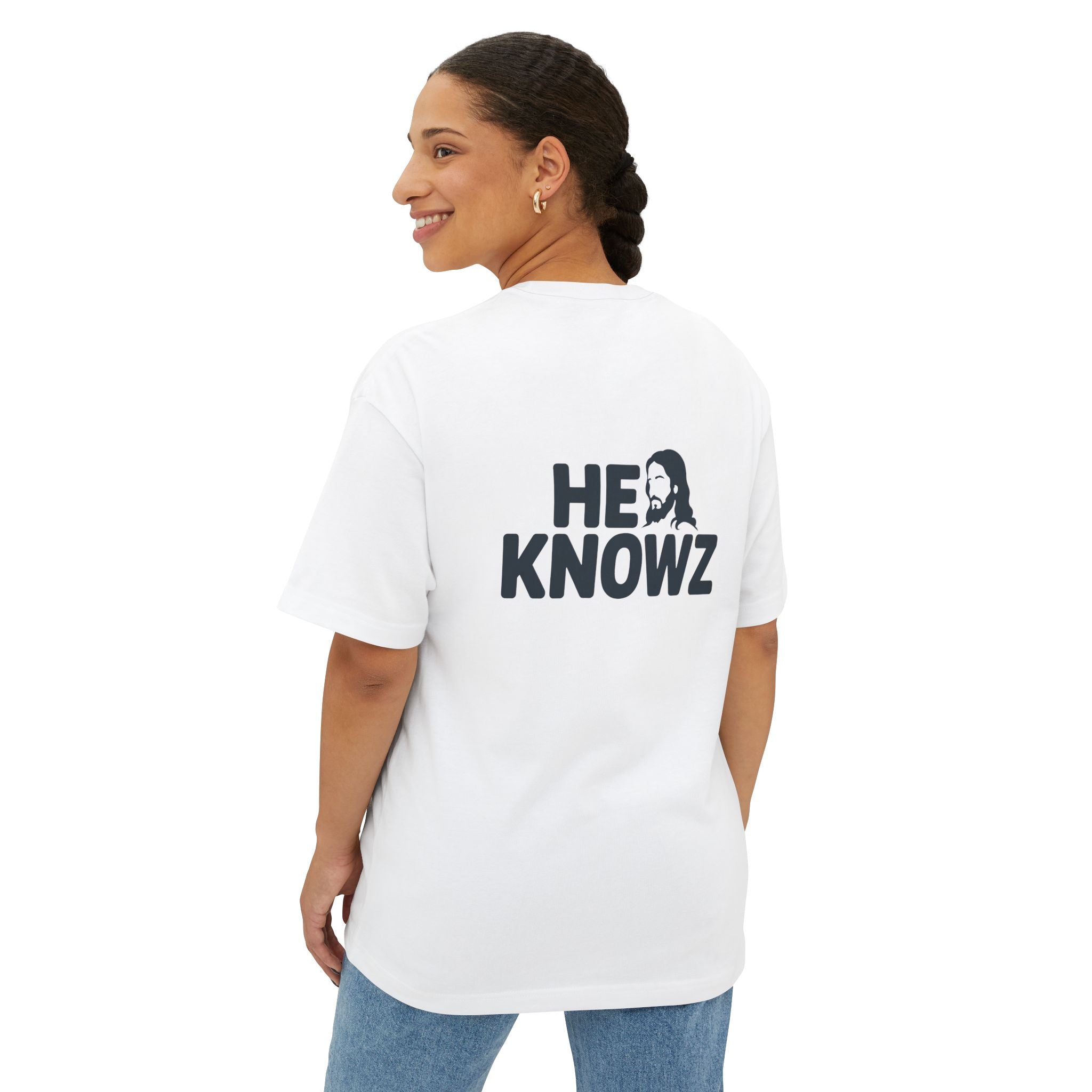 He Knowz White OG Tee